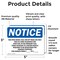Signmission Red Dyed Diesel Fuel For Off Road Use Only OSHA Notice Sign, Vinyl Decal, 5in W x 3.5in L, 2PK OS-2PACK-NS-D-35-L-18010 - alternate 4